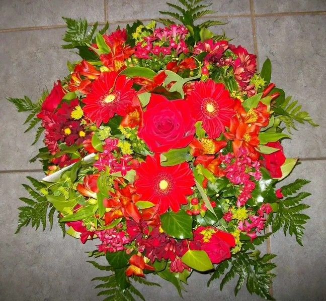 Coussin rouge